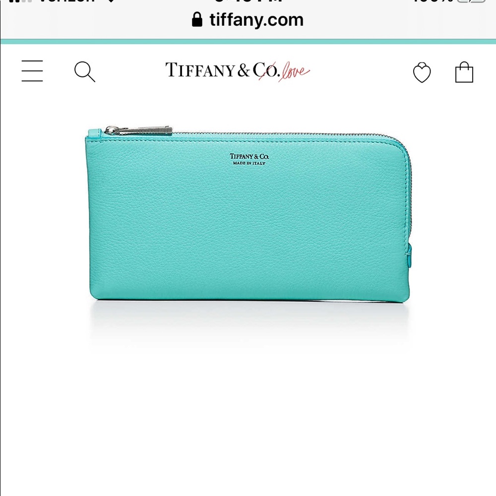 Tiffany Blue Wallet
